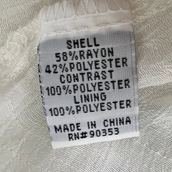 Boho Crochet Flare Sleeve Dress XL Babydoll Flowy Oversized Semi Sheer Fairy - Picture 10 of 11